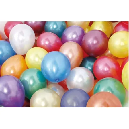 Globos Ballons in Metallicfarben, 10 Stück