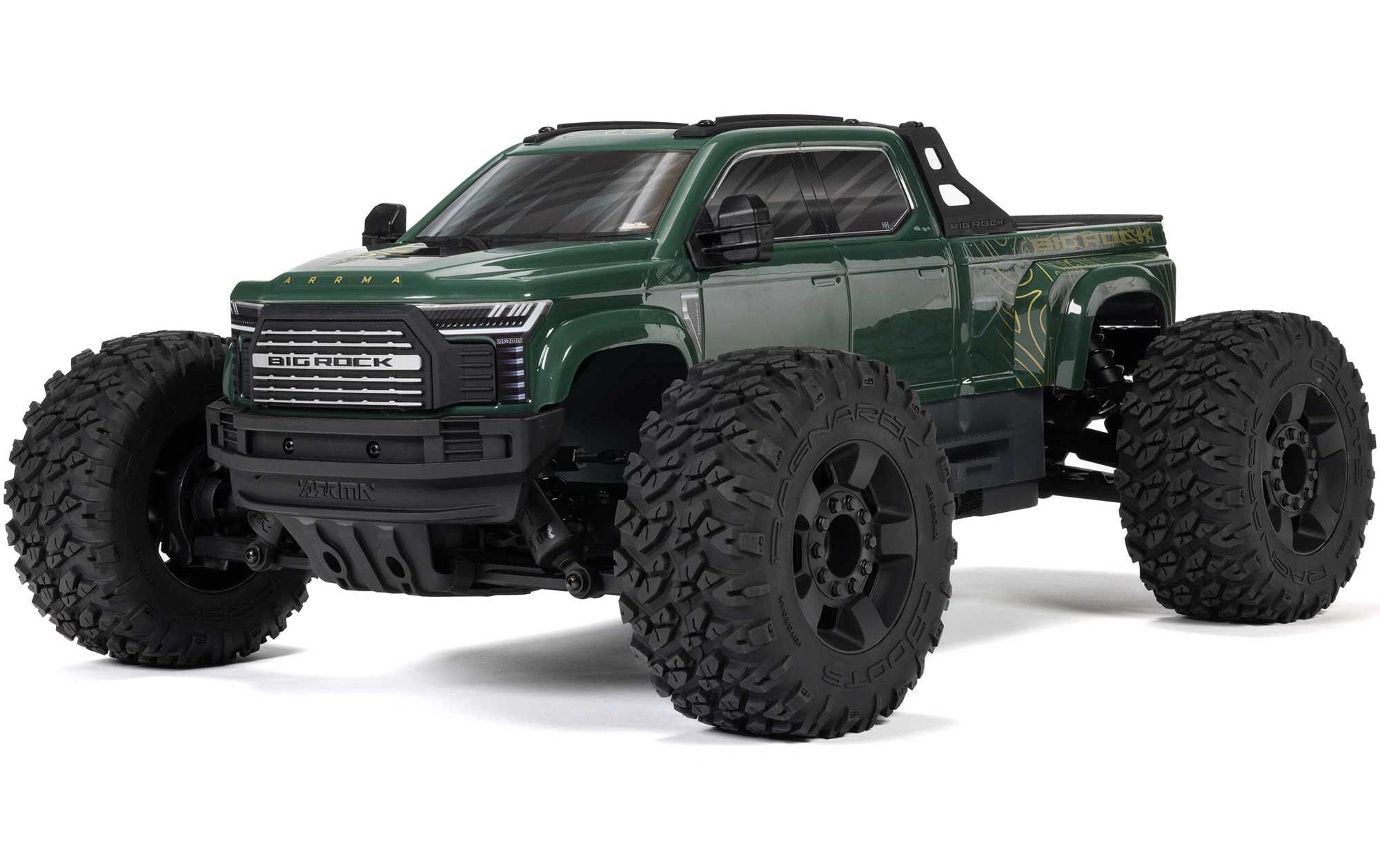 Monster Truck Big Rock BLX 223S, Grün ARTR, 1:10<br>4 x 4 Off-Road Model