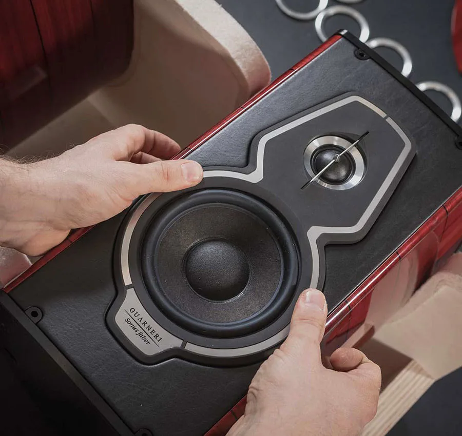 Sonus Faber Guarneri Tradition Rouge (la paire) Enceintes bibliothèque