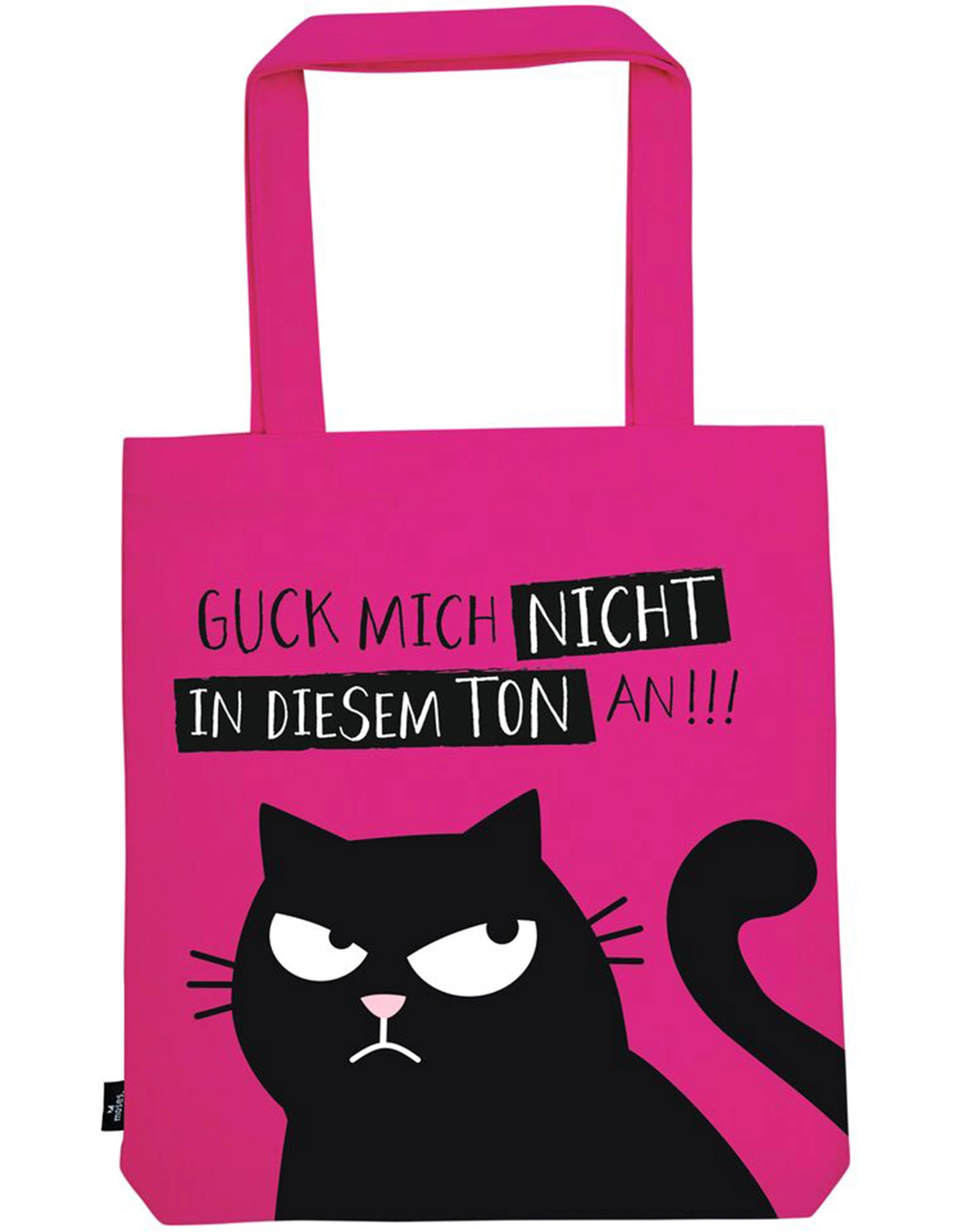 Baumwoll-Shopper ED THE CAT