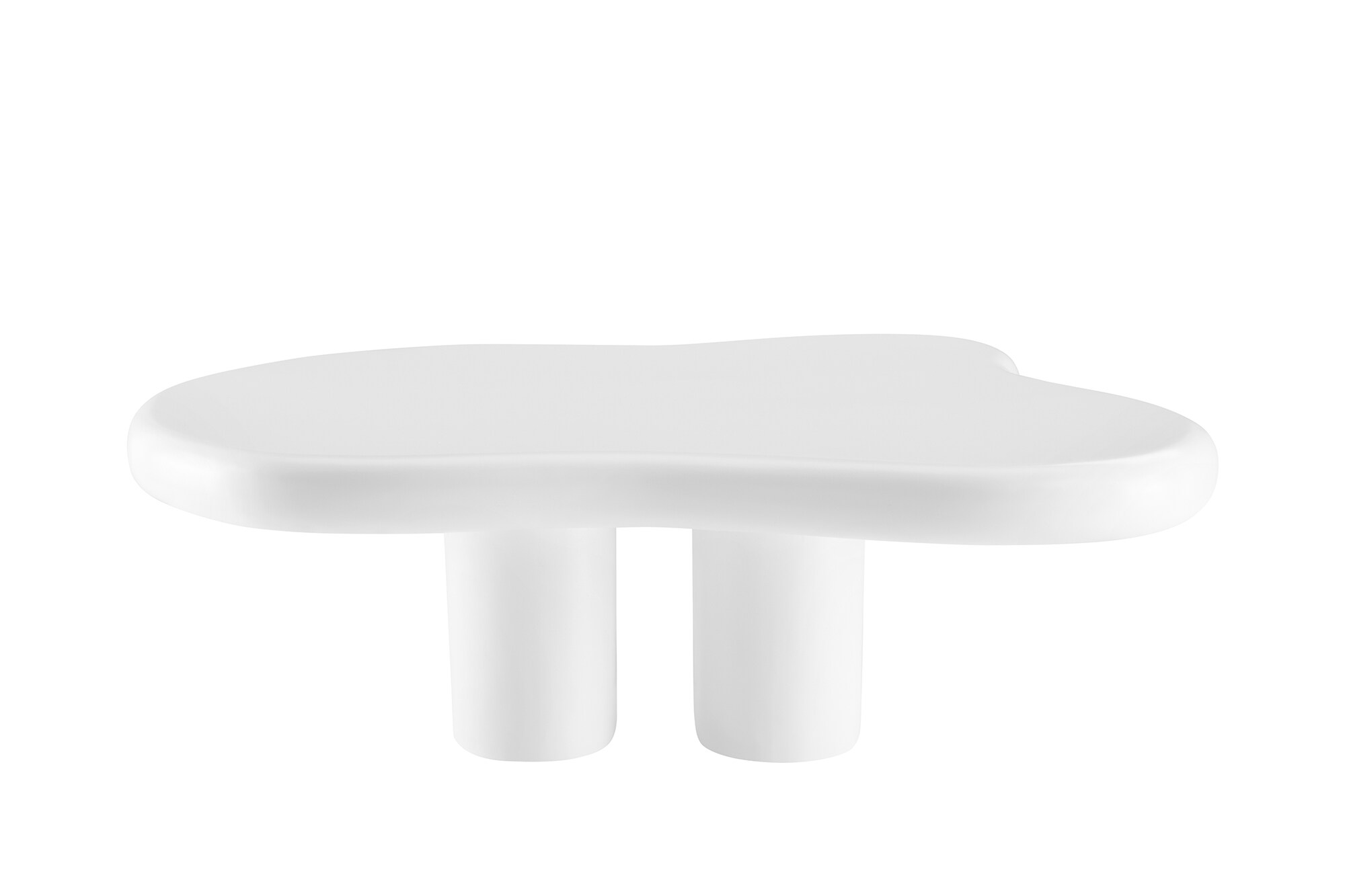 Couchtisch 123x89 cm weiss Glas Sofatisch Beistelltisch Wohnzimmertisch Tisch