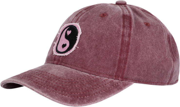 Sui Ava Everyday Cap Washed bordeaux