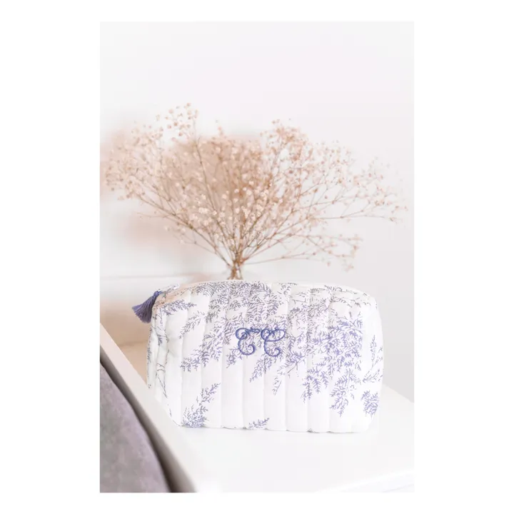 Tartine et Chocolat Trousse de toilette Feuillage | Bleu marine