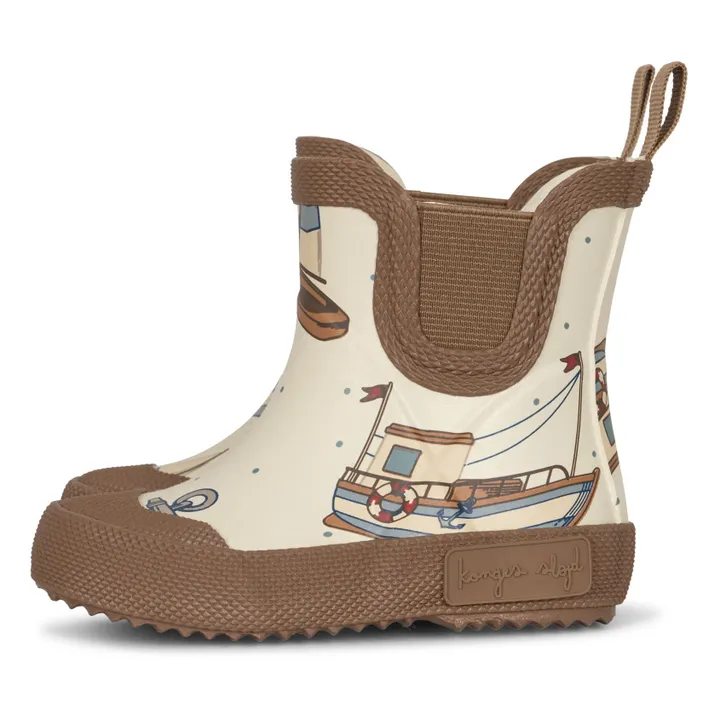 Konges Sløjd Bottes de Pluie Welly | Ecru