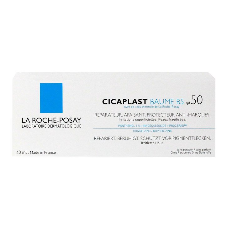 Cicaplast B5 Baume Réparateur Anti Marques SPF50 40ml
