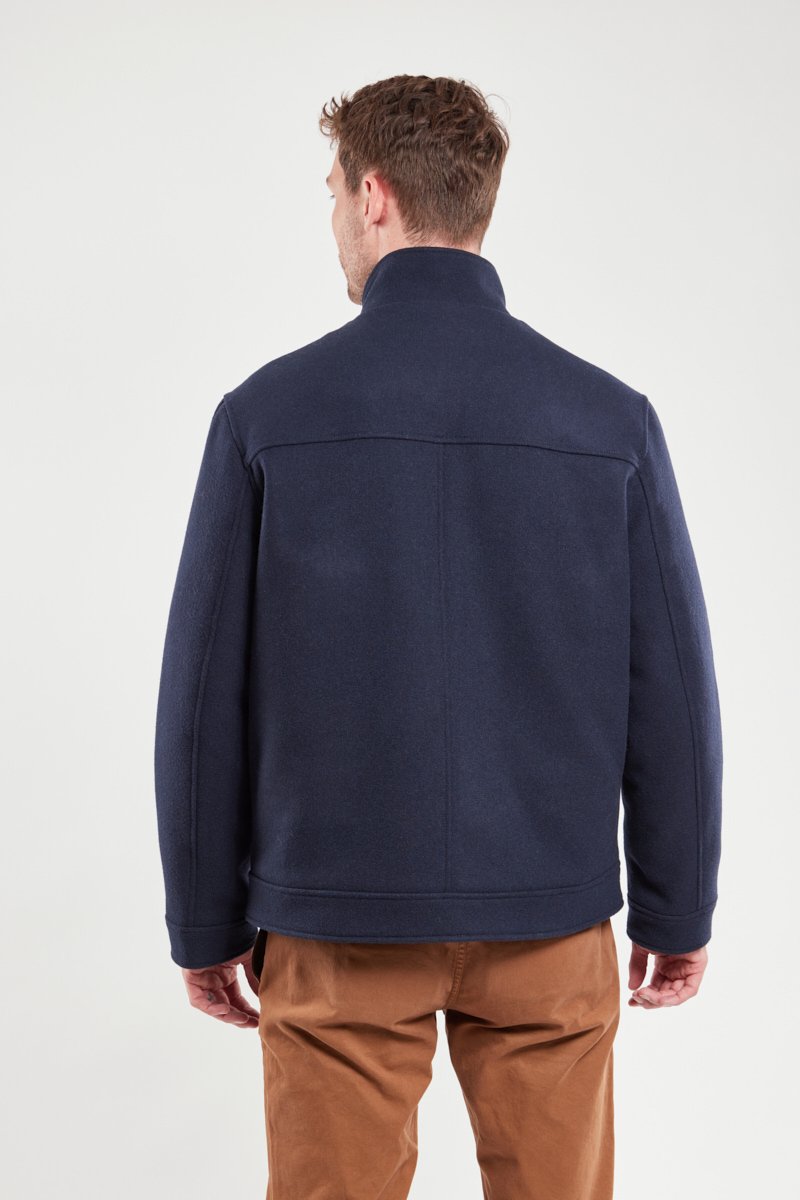 Veste zippée - drap de laine