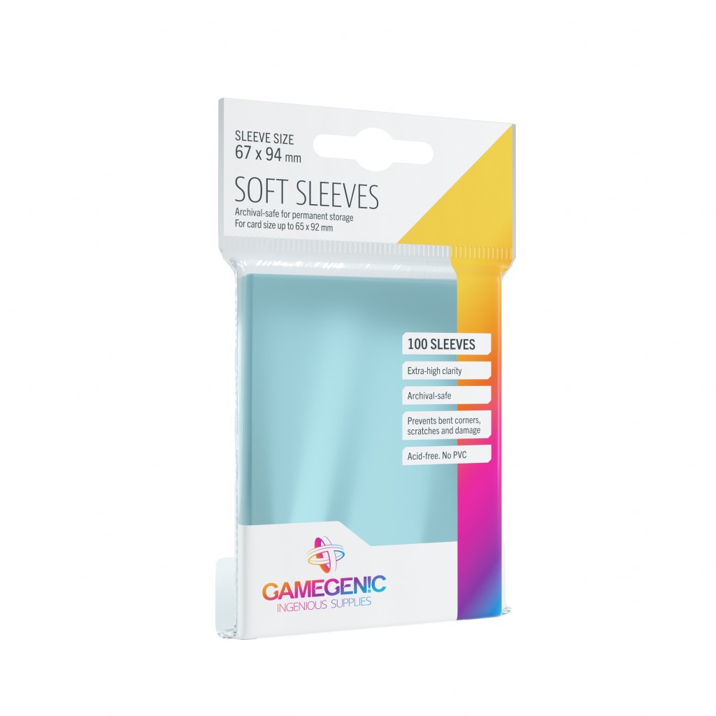 Gamegenic - Soft Sleeves - 67 x 94 mm