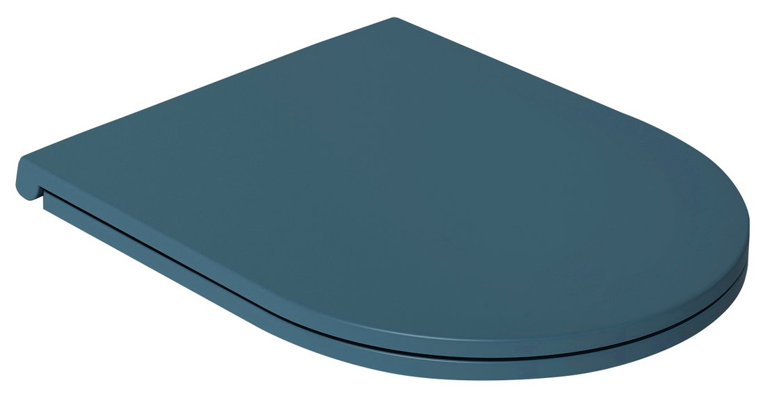 Isvea Infinity softclose toiletzitting petrol mat