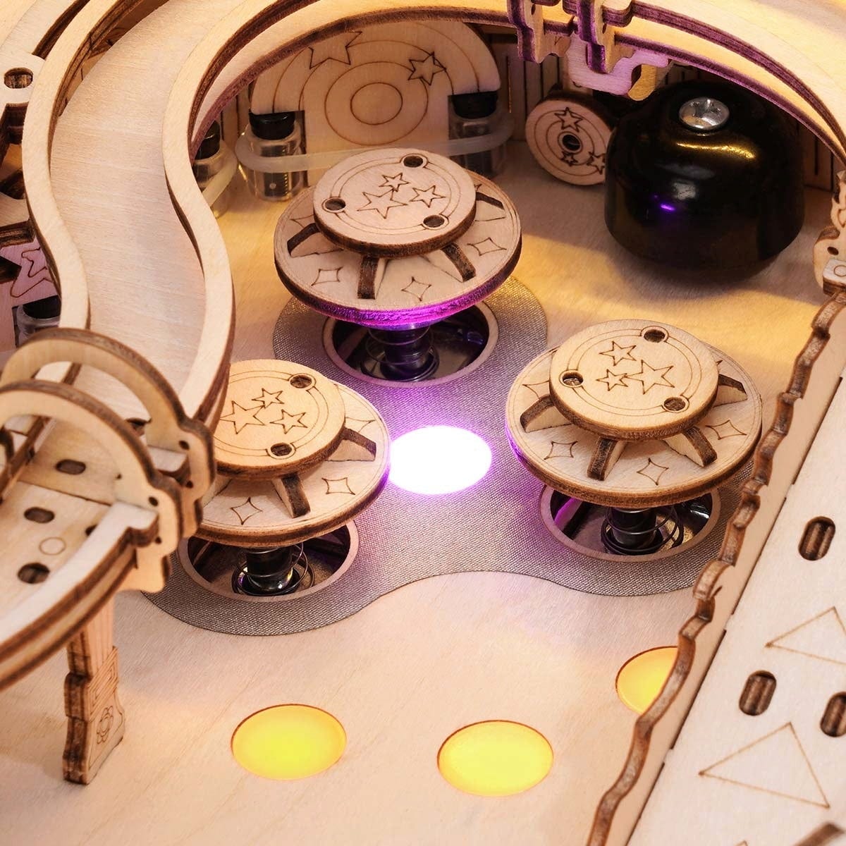 ROKR  3D Pinball Machine    3D Holzpuzzle: Baue dir deinen Highscore