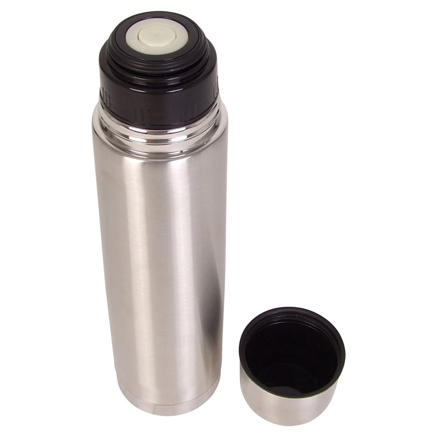 Isolierflasche aus Edelstahl 1L