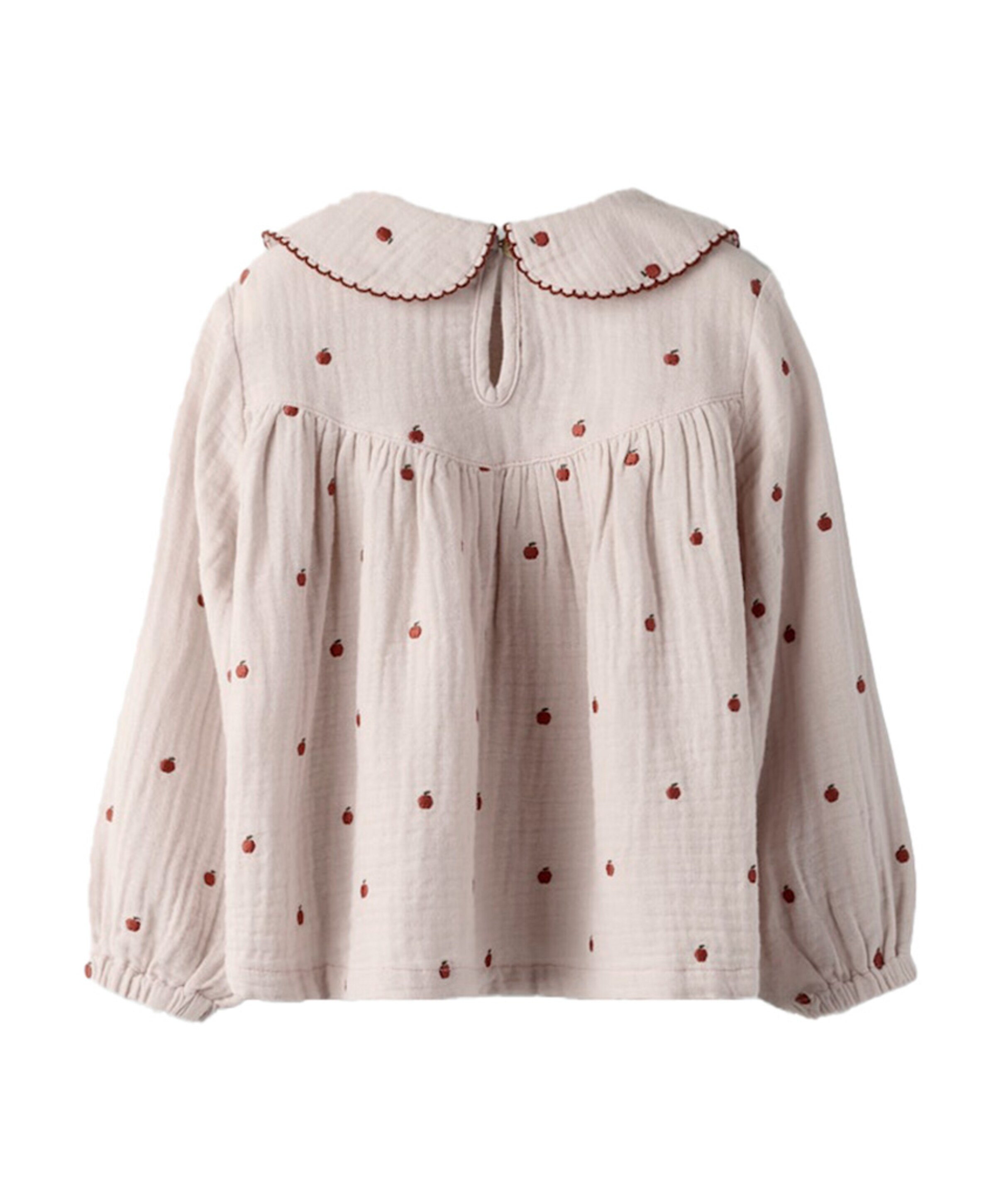 Lil' Atelier Meisjes blouse lange mouw roze
