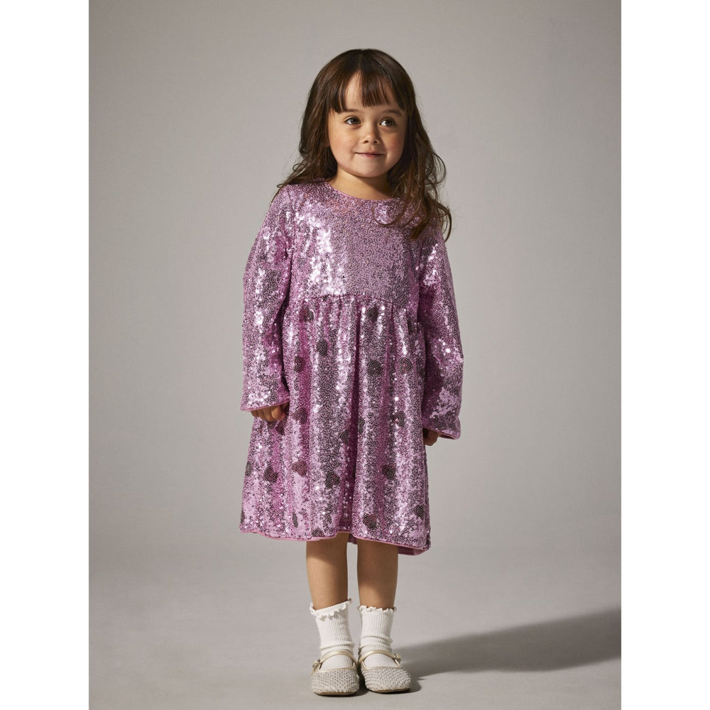 Køb Name It Lilac Sachet Nmfruscing Ls Dress