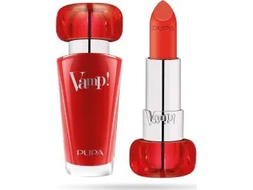 Pupa Pupa, Vamp!, Paraben-Free, Volume, Cream Lipstick, 306, Outstanding Orange, 3.5 g For Women