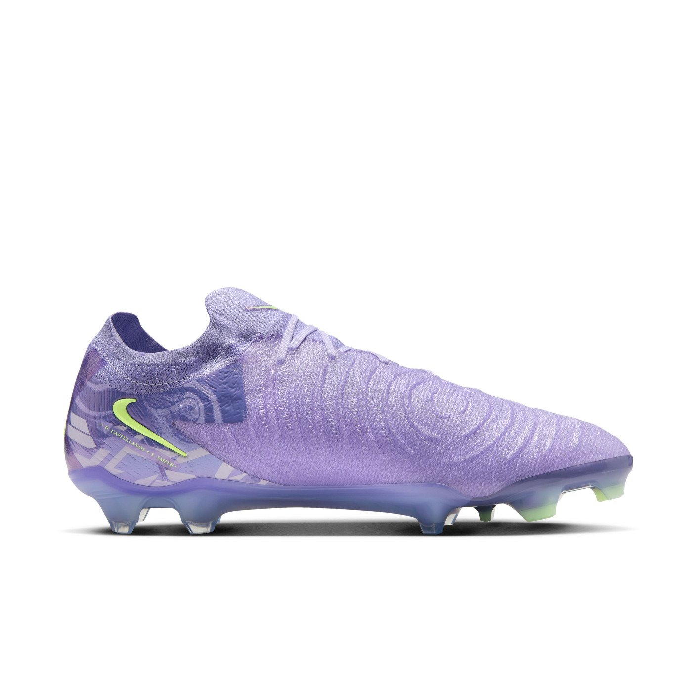 Nike Phantom GX II Elite Gras Voetbalschoenen (FG) Lichtpaars Lichtgeel