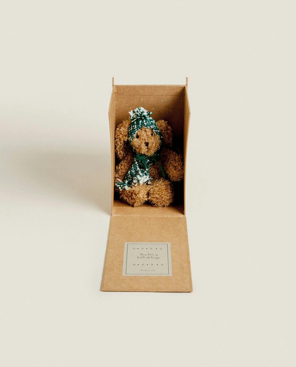 COELHINHO DE PELÚCIA INFANTIL DE NATAL