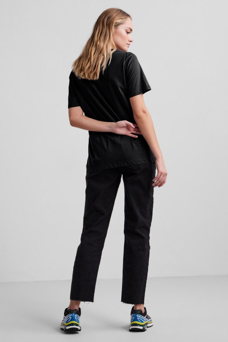Pieces zwarte dames t-shirt