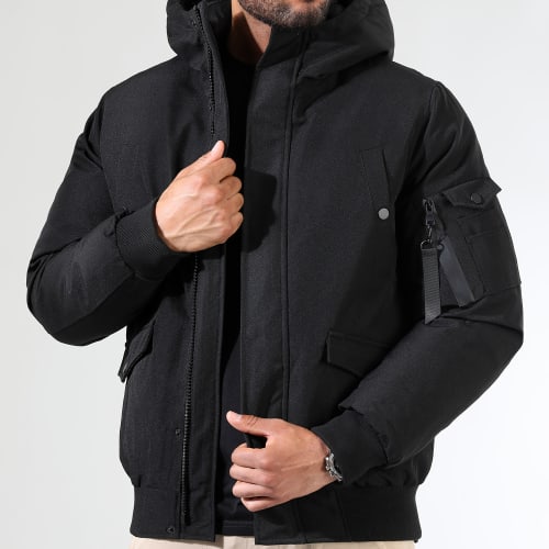 Parka Courte Platinium 0039 Noir