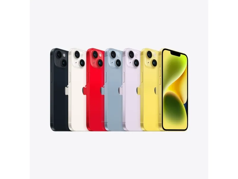 Apple iPhone 14 Plus - 5G smartphone - dual-SIM / Intern hukommelse 512 GB - OLED-skærm - 6.7