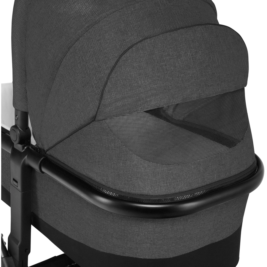 lionelo Kombikinderwagen Mika 3-in-1 Grey Graphite