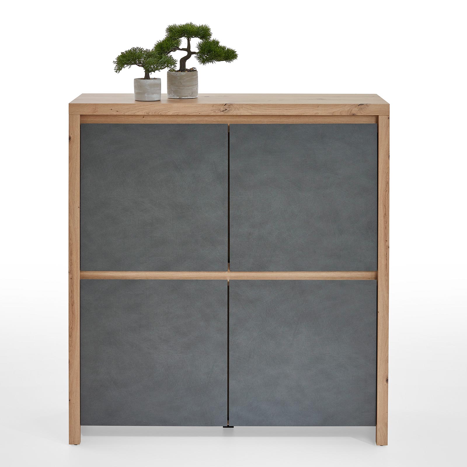 Kommode - Artisan Eiche - Matera - 4 Türen - 105 cm