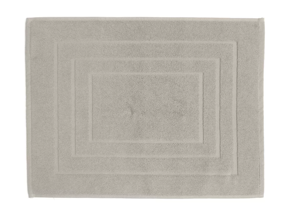 Tapis de bain coton 1000g/m2 collection NAÏA 80x60 cm beige Lin