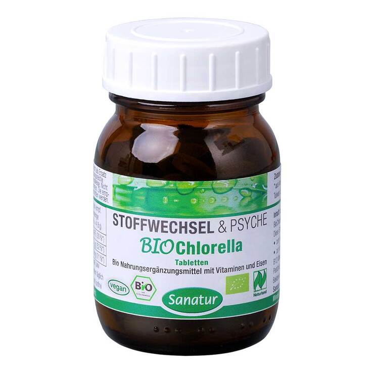 Biochlorella Mikroalgen Naturland Tabletten, 100 St