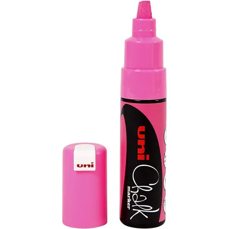 uni-ball Chalk Marker PWE-8K 8 mm Keilspitze, Rosa