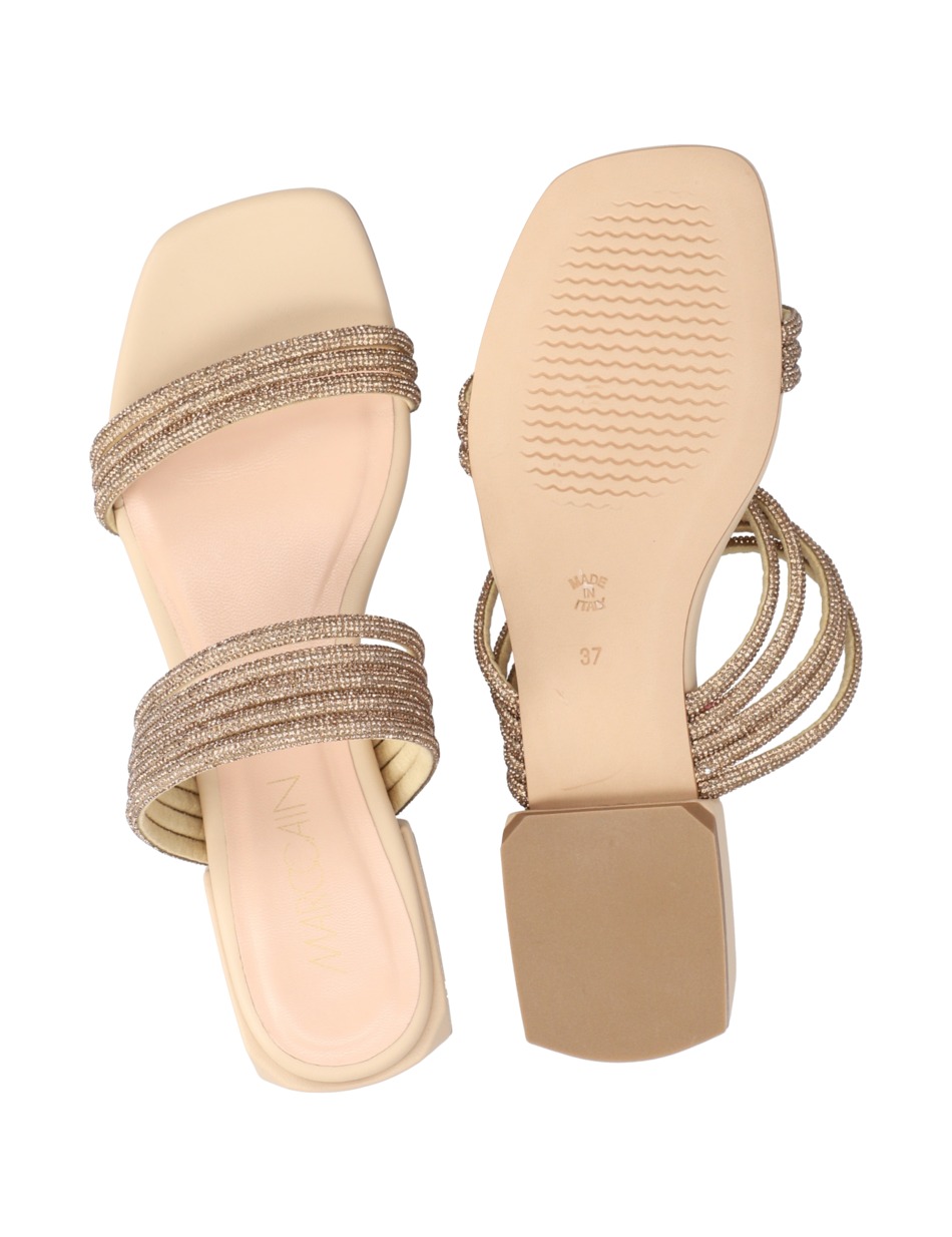 Veloursleder Pantoffel