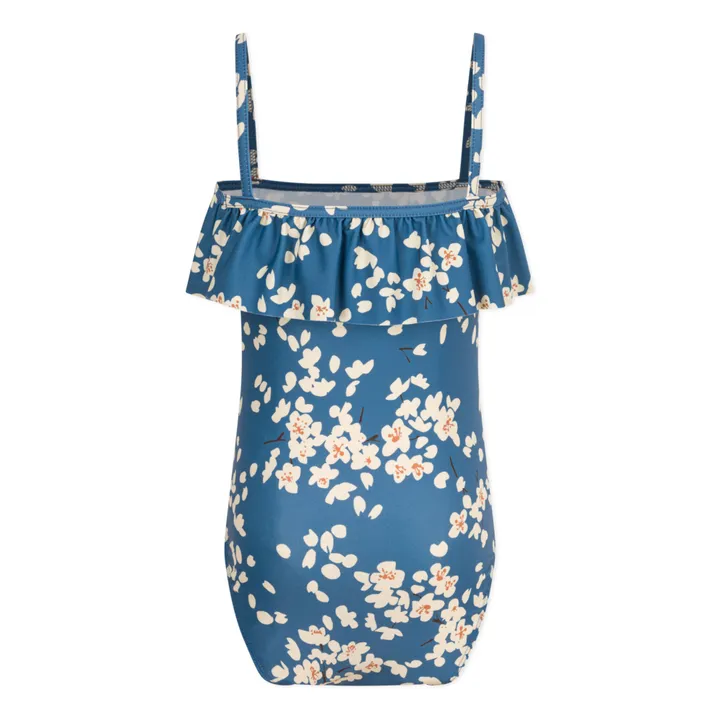 Petit Bateau Maillot 1 Pièce Madame Blossom | Bleu