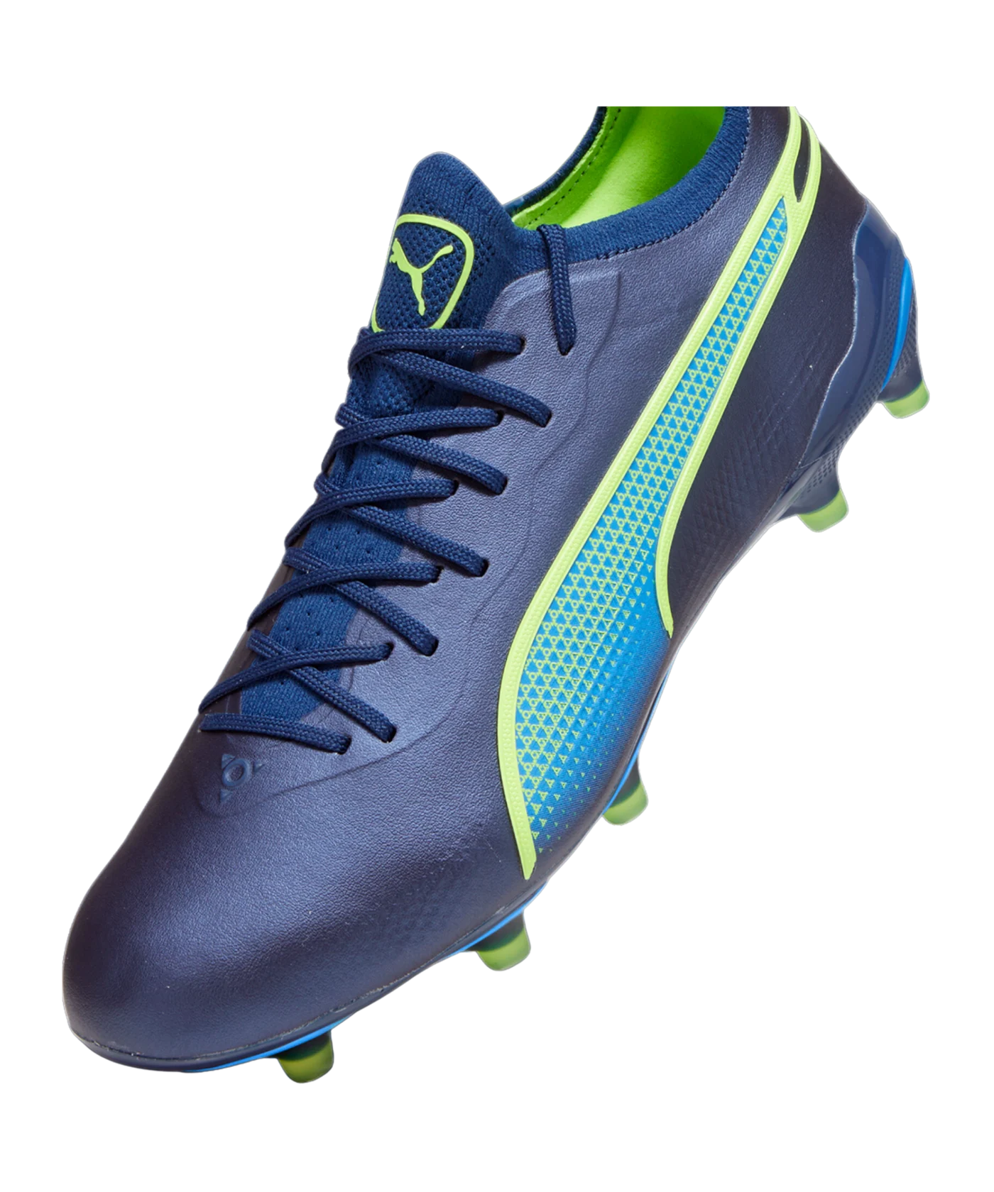 PUMA KING Ultimate FG/AG Gear Up Blau Grün F04