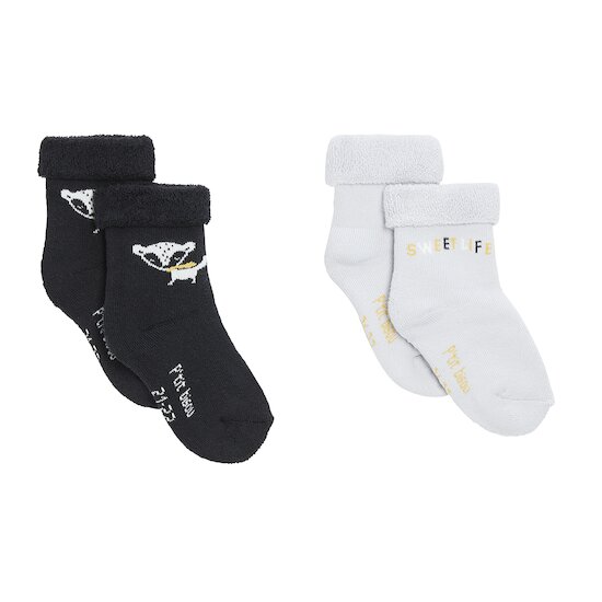 Golden Winter Lot de 2 chaussettes   Sweet Life        de               P'tit bisou