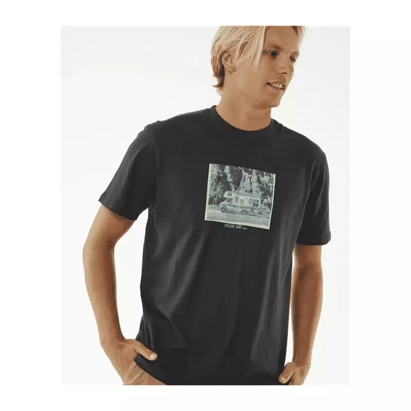 Teeshirt RIPCURL Search Trip Tee Washed Black M