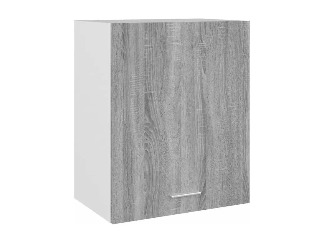 Armoire suspendue Sonoma gris 50x31x60 cm Bois d'ingénierie