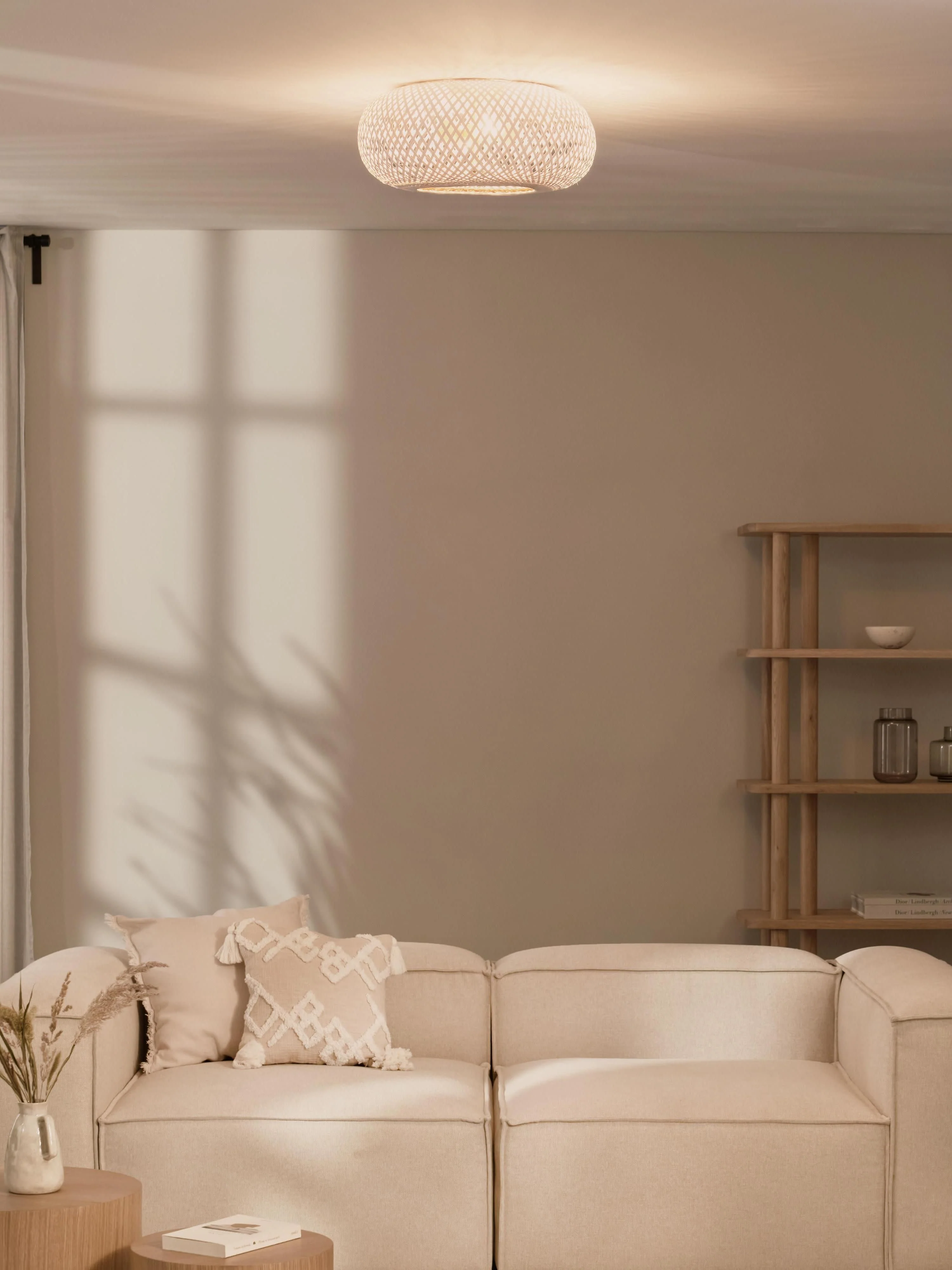 Design plafondlamp Evelyn van bamboehout