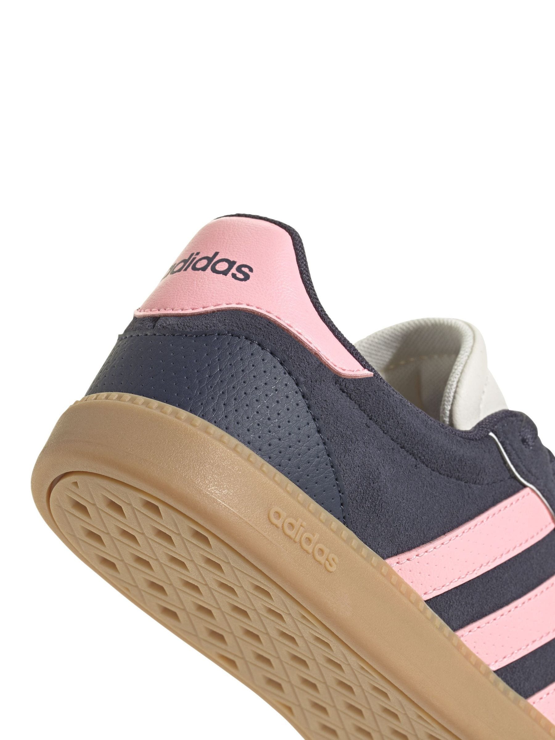 Donkerblauw/roze - adidas Breaknet Sleek sneakers