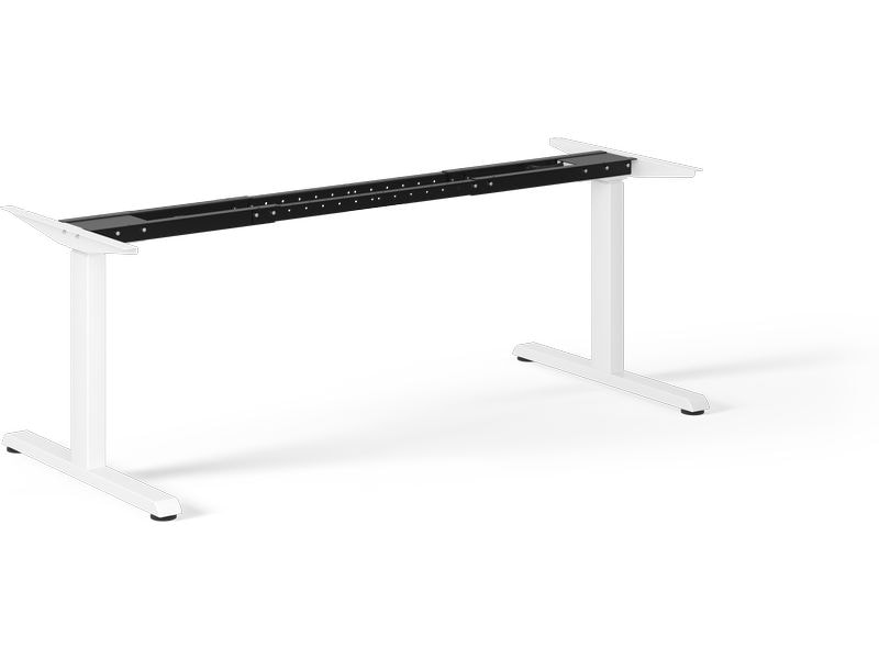 Actiforce Tischgestell Steelforce Eco 1050 Weiss Tischgestell mit Eco-Memory Bedienung mit digitalem Display und drei Positionsspeicherungen