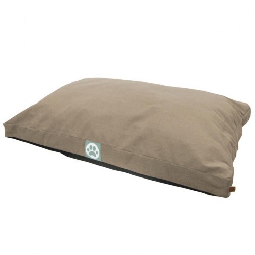 Cama de lona bege para cães