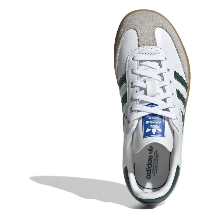 Adidas Baskets Samba Lacets Semelle Gomme | Vert