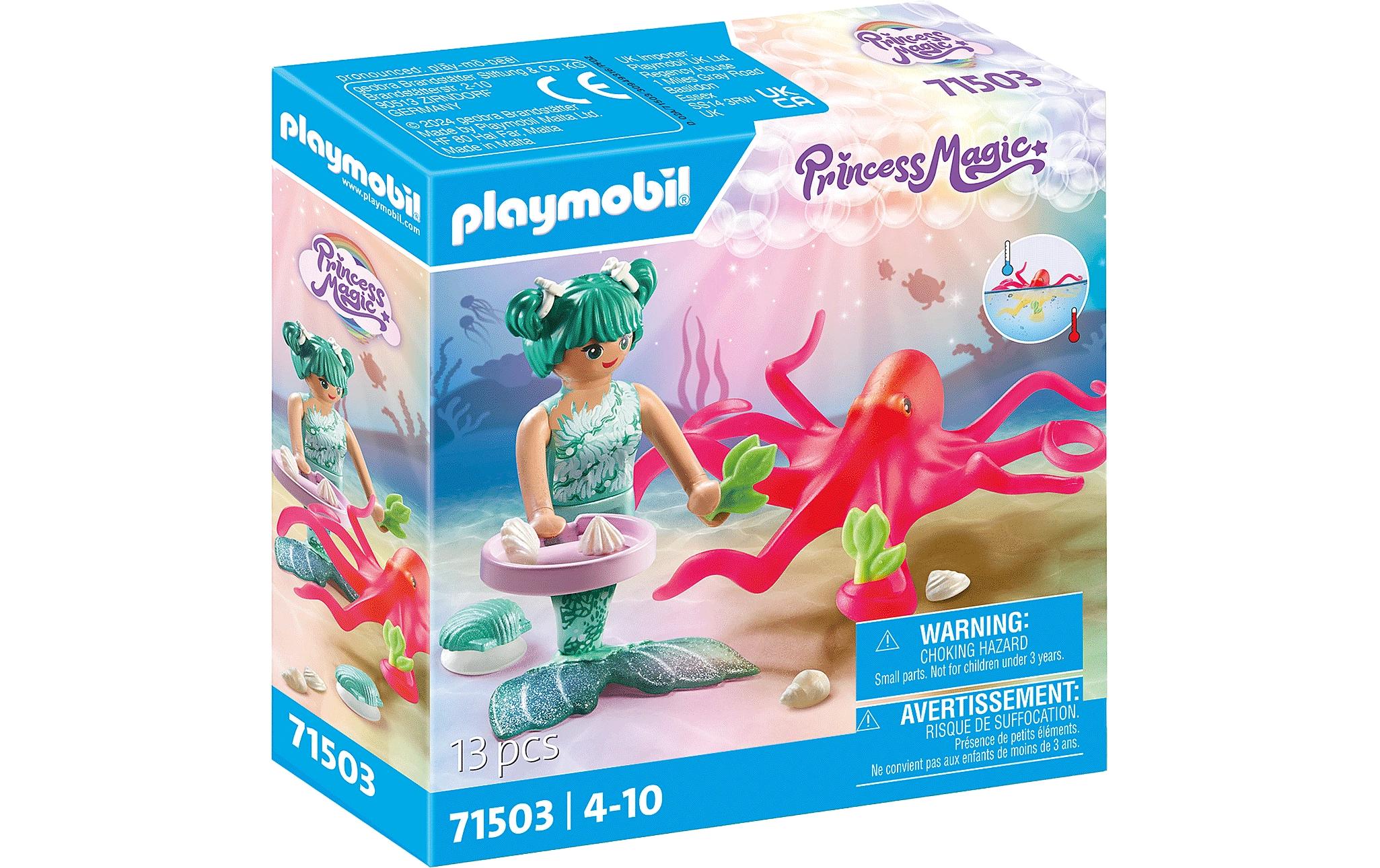 Princess Magic Meerjungfrau mit Farbwechselkrake 71503Unterwasserwelt-Spielset