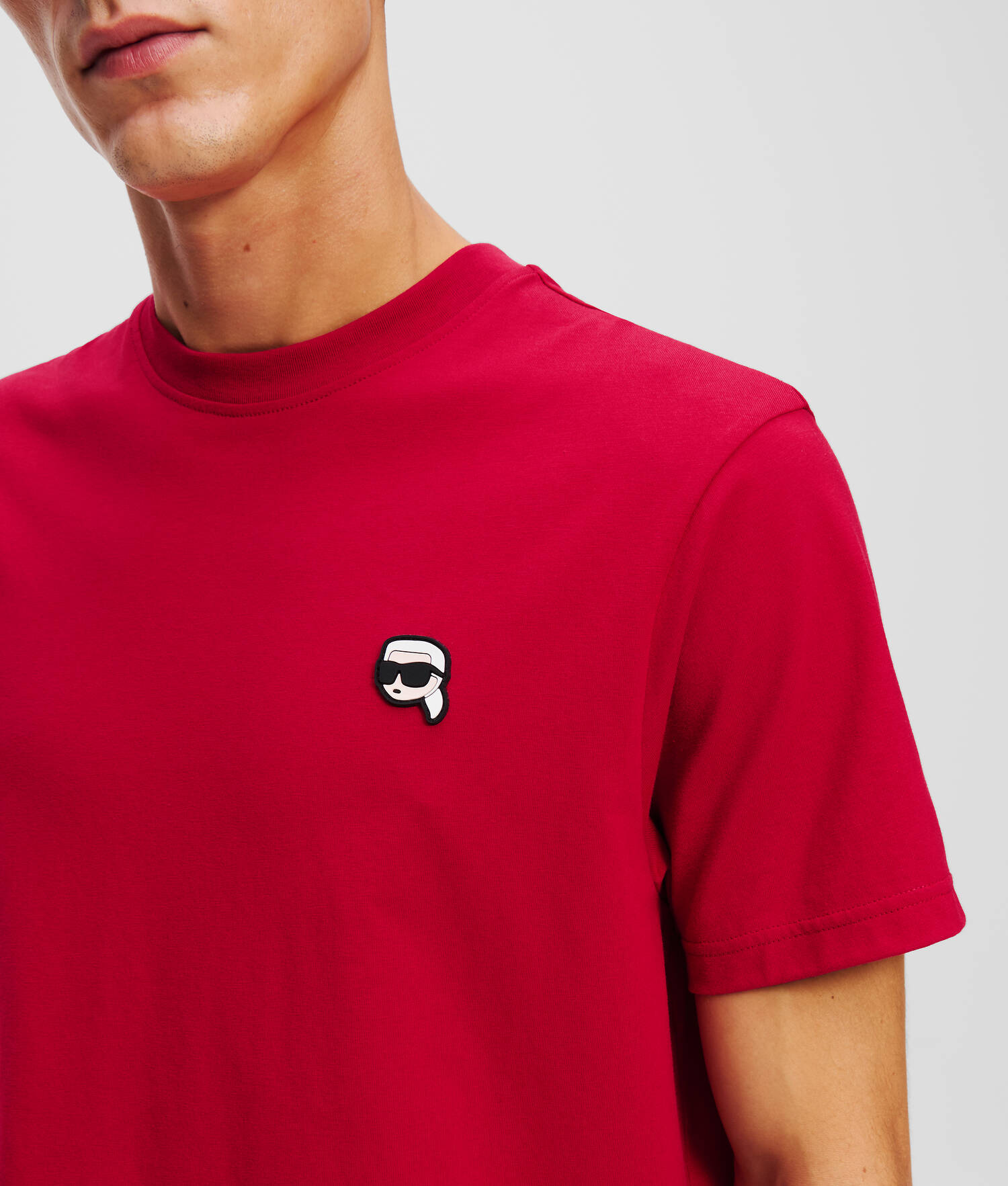 T-SHIRT KARL IKON AVEC EMPIÈCEMENT