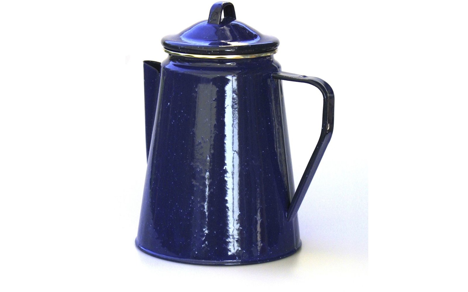 Origin Outdoors Emaille Kaffeekanne 1,8 Liter blau