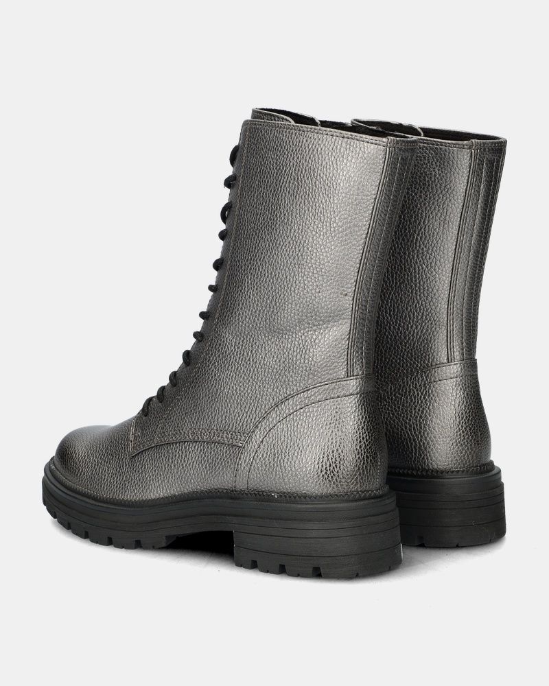 Marco Tozzi Veterboots  - zilver