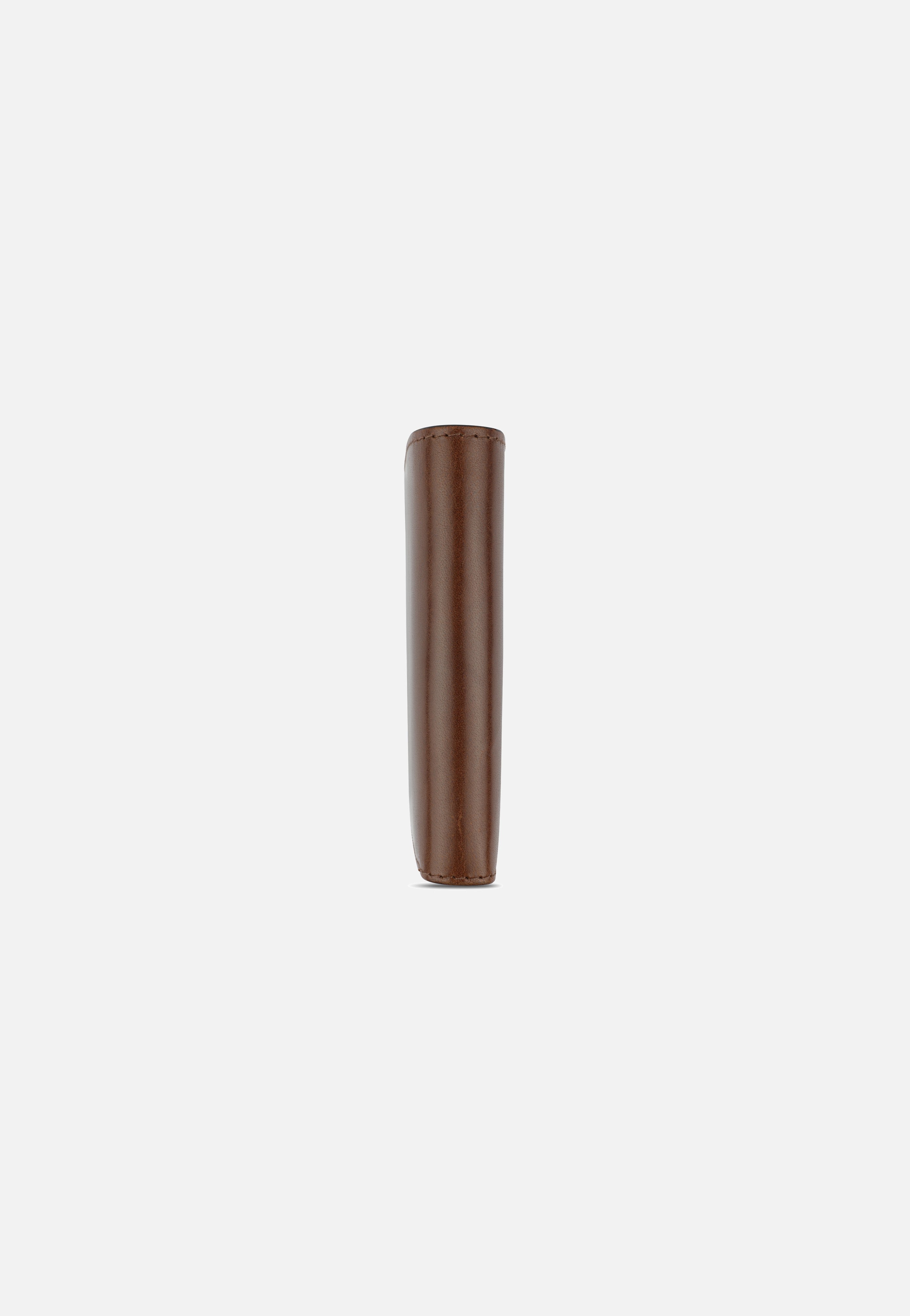 Nobile Vertical Small with Flap Cognac - Portemonnaie