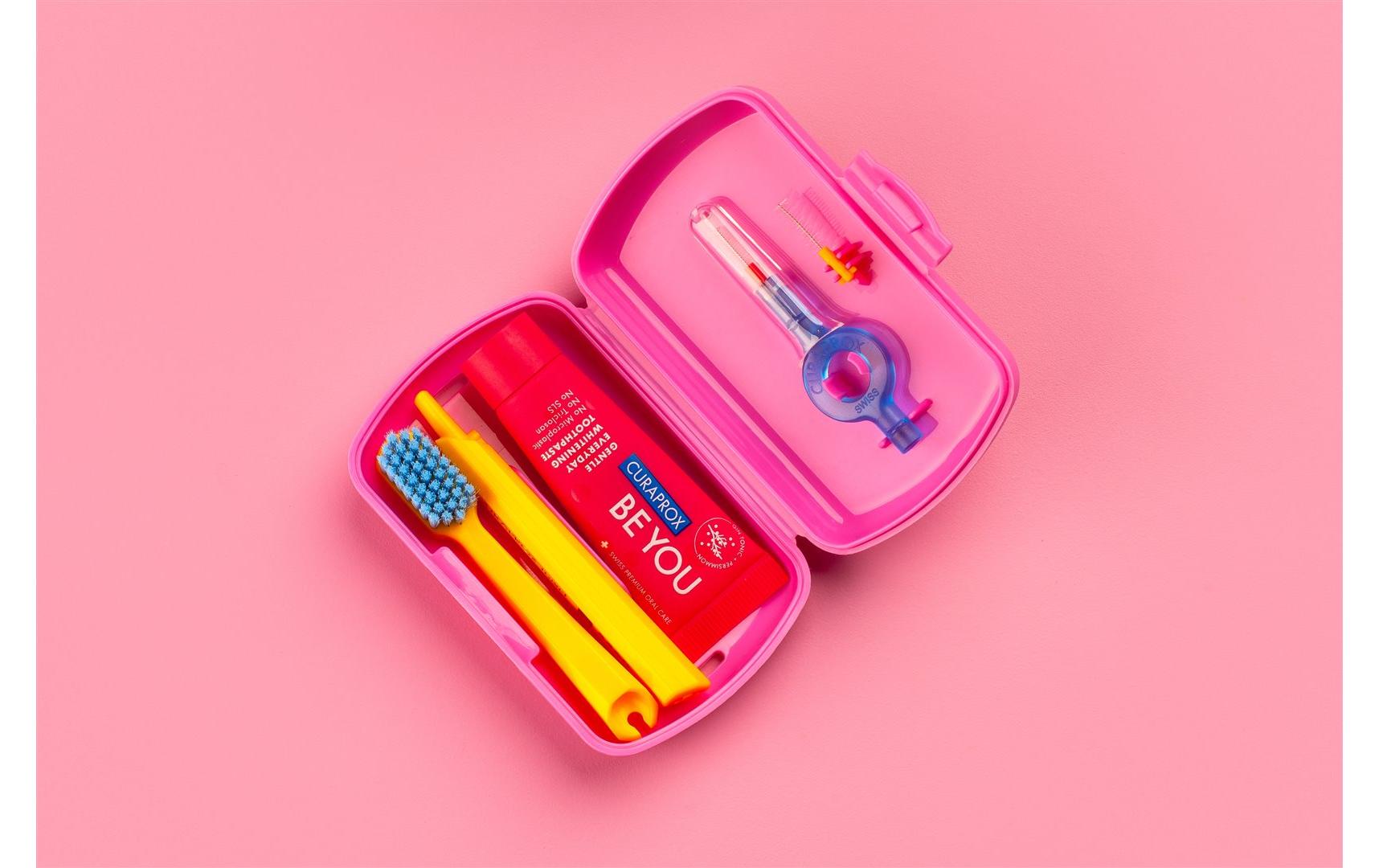 Travel Set rose CS 5460 WassermeloneReise-Set für die Zahnhygiene