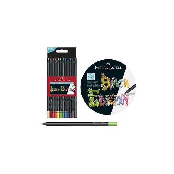 Faber-Castell Lápis de Preto Edition 12 Cores