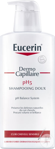 Eucerin DermoCapillaire Shampoing Calmant 5% D'Urée Cuir Chevelu Sec Et Irrité 250ml