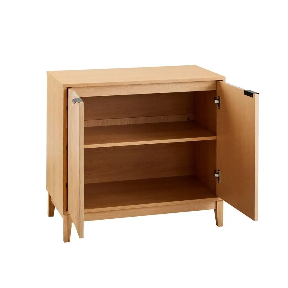CALICOSY - Dressoir BOLOGNE - Licht hout - 72x80x40 cm