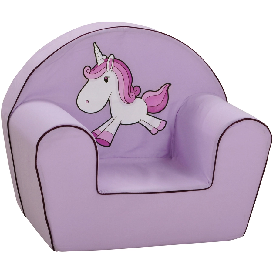 knorr toys® Kindersessel UMA. Das Einhorn rosa