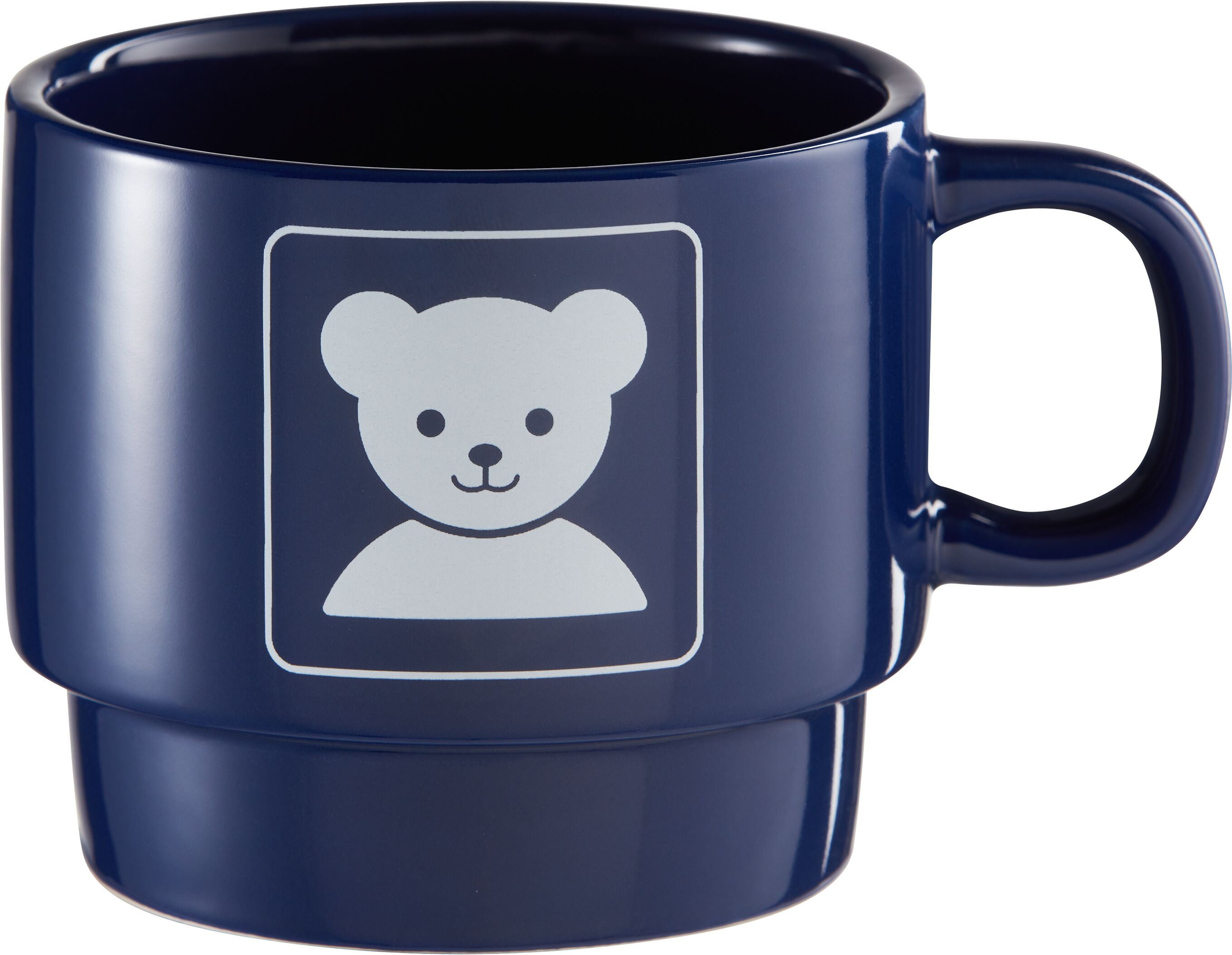 PICTO TASSE BLAU FAMILIENZONE 12X9X7.5CM - Blau / B: 12.0 cm x T: 9.0 cm x H: 7.5 cm