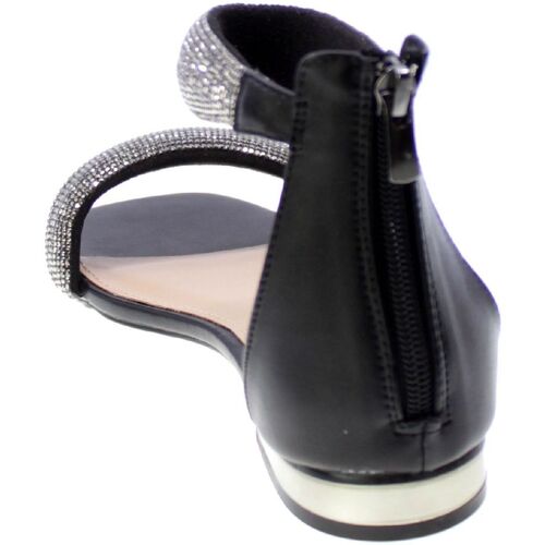 Exé Shoes - Sandalo Donna Nero Amelia-570 Negro
